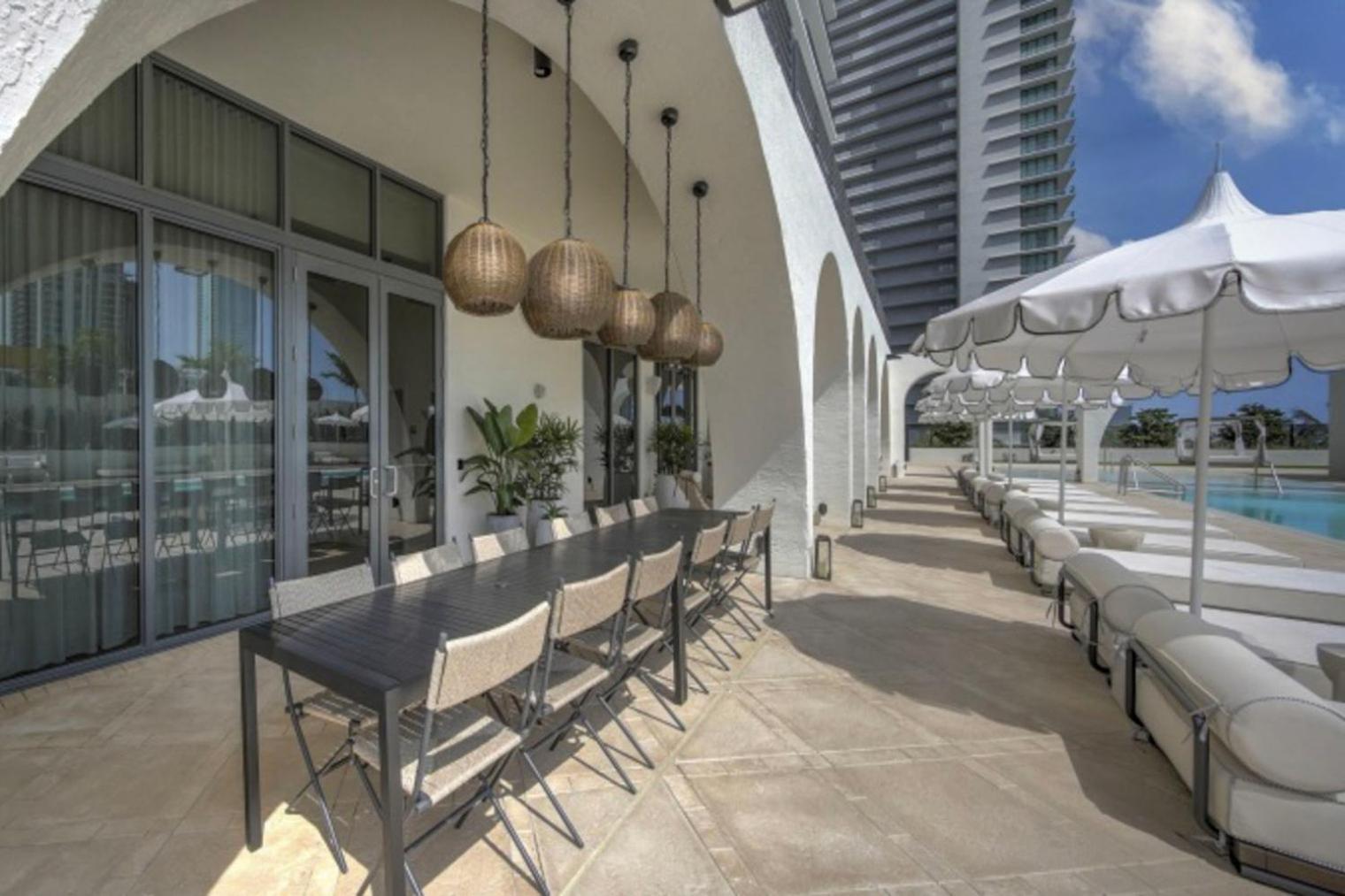 Blueground Edgewater Bbq Pool Gym Ac Mia-110 Appartamento